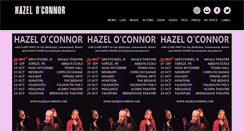 Desktop Screenshot of hazeloconnor.com